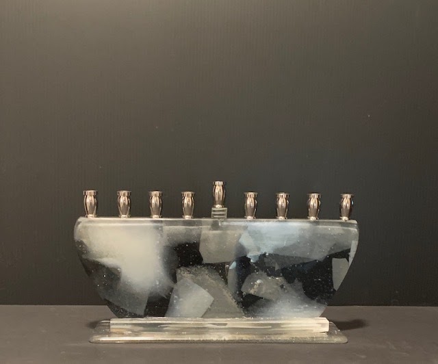 Where ART Lives Gallery Artists Group Blog Menorah, Glass Menorah