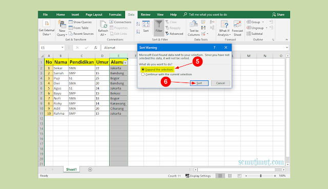 Cara Mengelompokkan Data di Excel Secara Otomatis (+Gambar) SemutImut