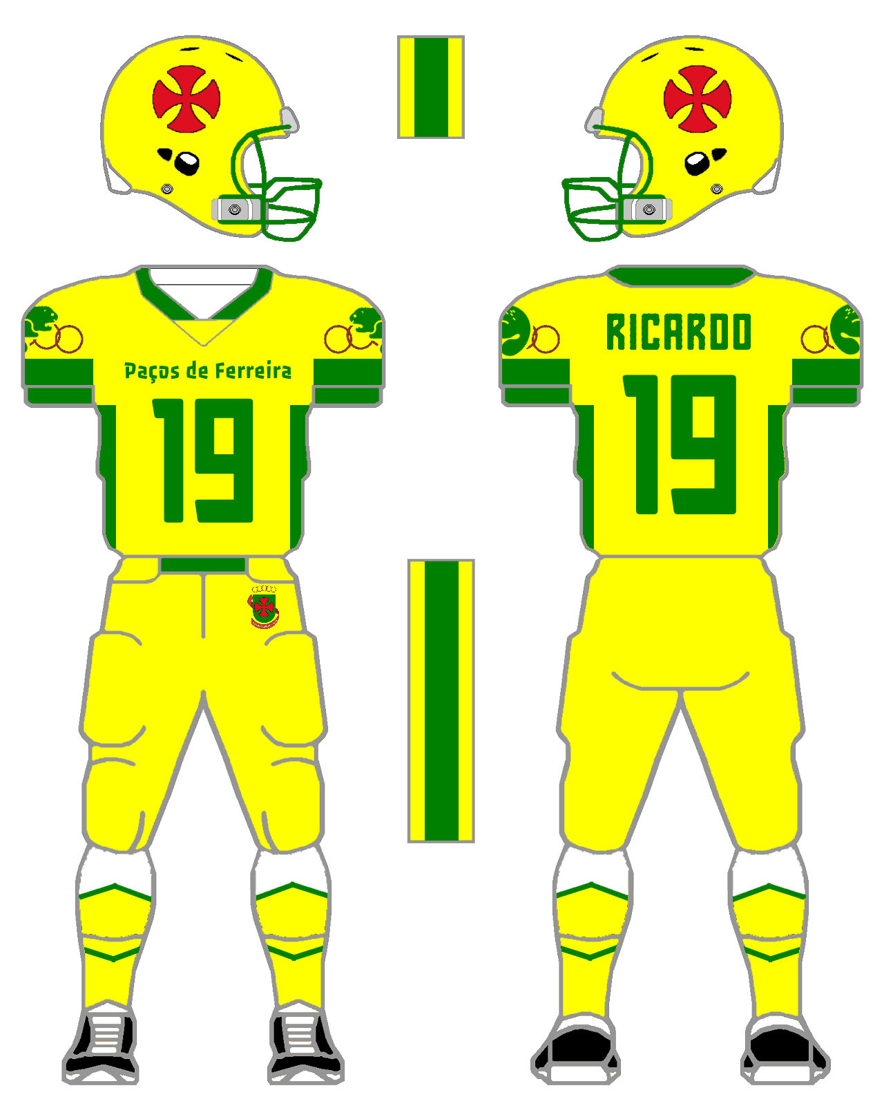 League of Awesomenicity!: Futbol as Football Series: Paços ...