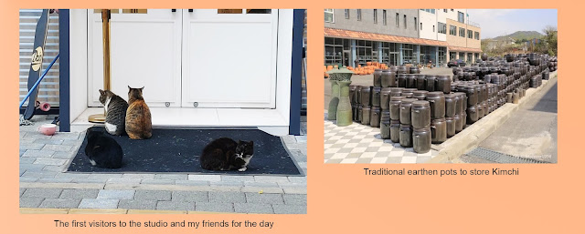 Handmade pottery in South Korea