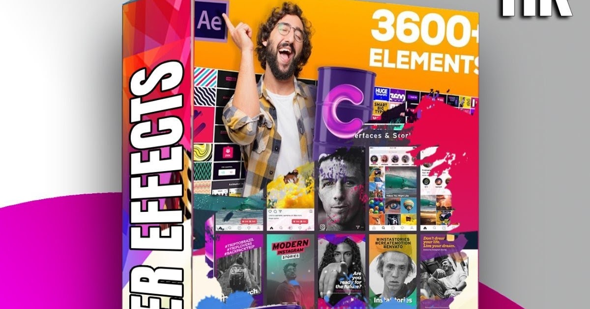 photoembranco produtos After Effects Create Pack 1.0 +3600 Elements