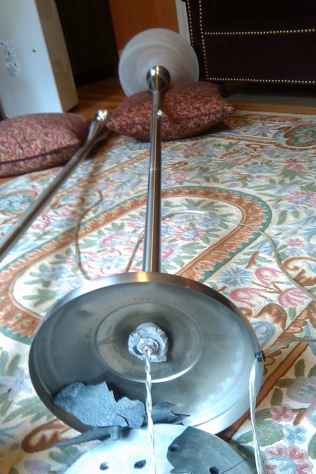 flavanoids Fixing our wobbly floor lamps