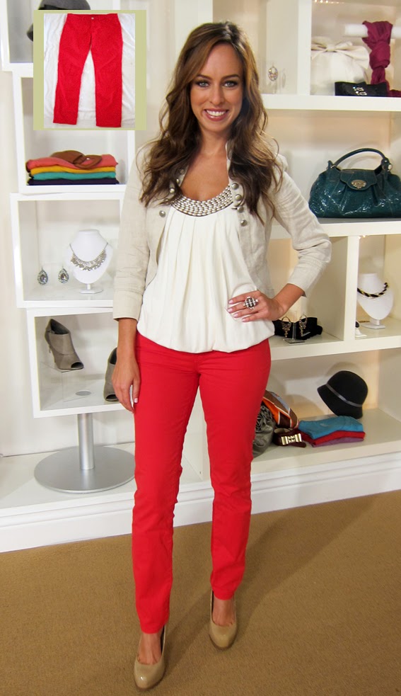 With Note Blog What To Wear With Red Jeans