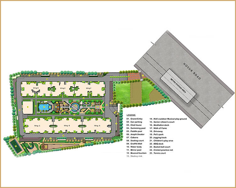 Fresco at Purva Westend 2BHK 3BHK Kudlu Gate Hosur Road Bangalore