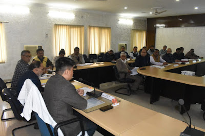 प्रमण्डल स्तरीय विकास कार्यों की समीक्षा, AnjNewsMedia