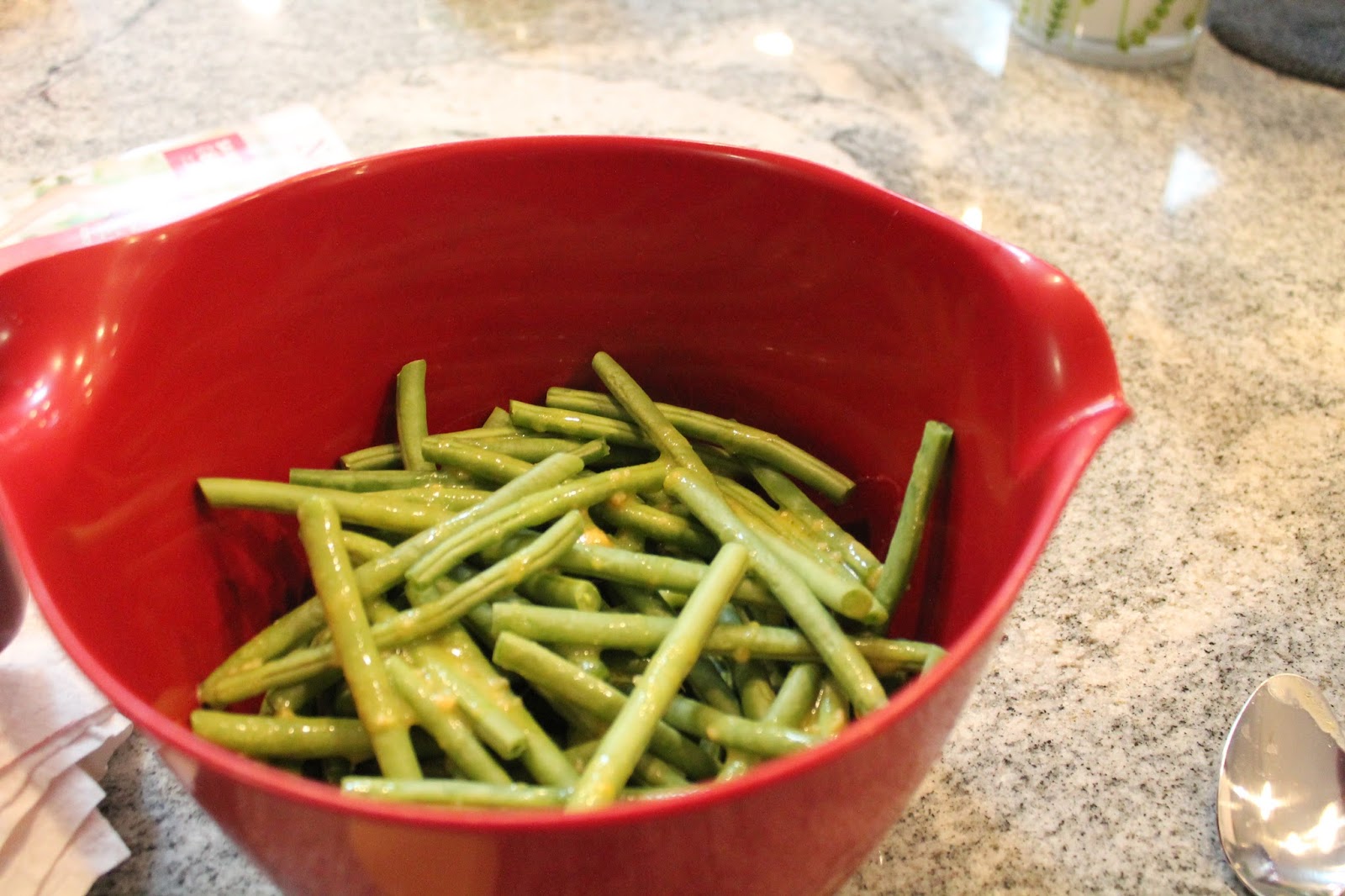 Dinner with the Grobmyers Oven Fried Garlic Parmesan Green Beans