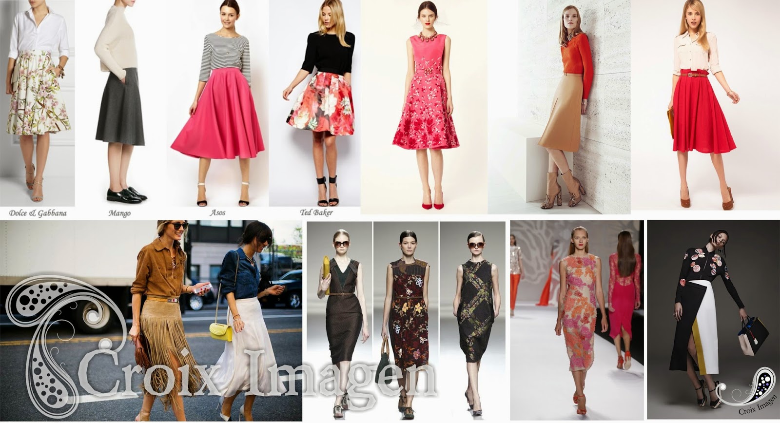 Croix Tendencias 2015 y Vestidos Midi