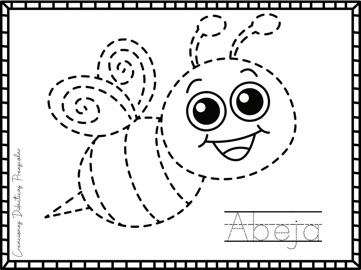 Abecedario Trazos Para Imprimir PDMREA