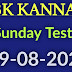 SBK KANNADA SUNDAY ONLINE TEST-01