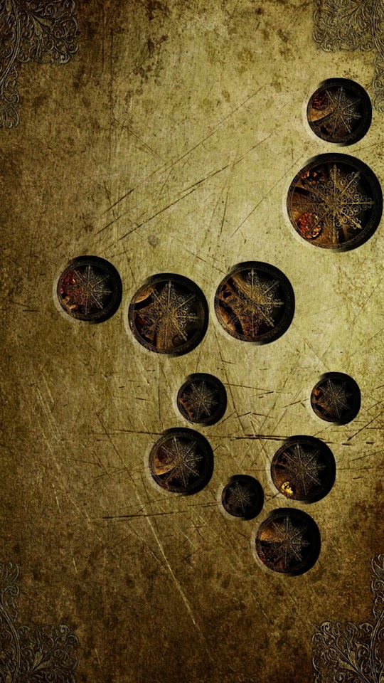 Scratched Metal Surface Holes  Galaxy Note HD Wallpaper