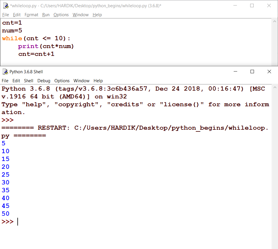 Loops & Control statements in Python - InfinityCodeX