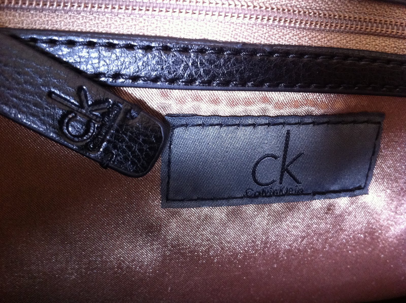 Discounted Genuine Handbags (SOLD) Authentic Calvin Klein Work Bag
