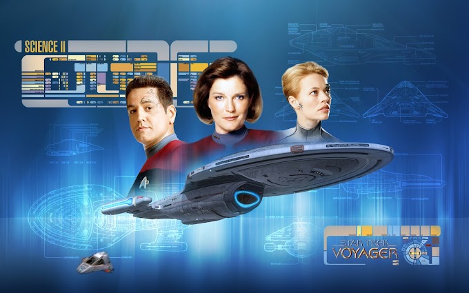 Star Trek USS Voyager Characteres Fan Art