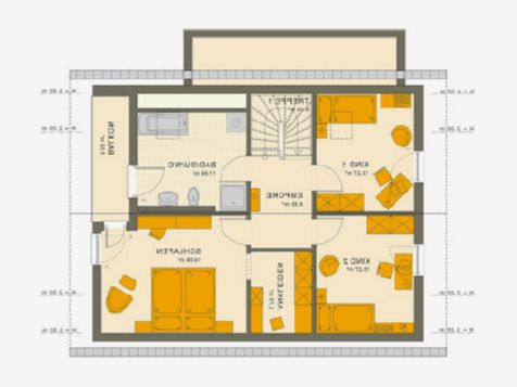Grundriss Haus 140 qm