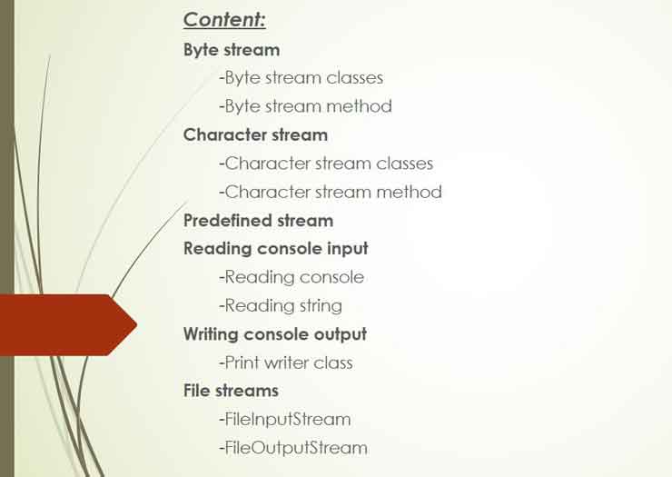Java I/O tutorial | I/O stream class | Java file handling - Online Help ...