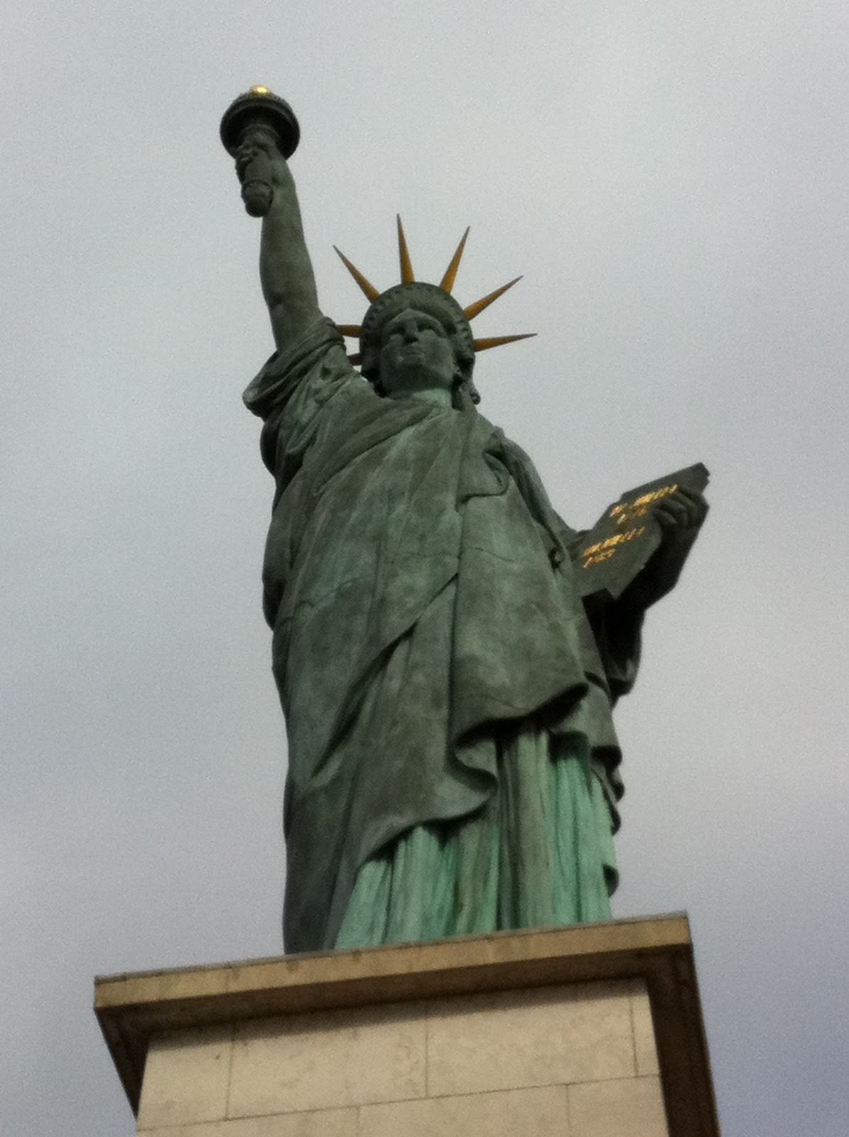 La Joie de Vivre à Paris Statue of Liberty in Paris