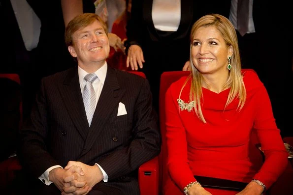 Crown Prince Willem-Alexander and Crown Princess Maxima visits Salt Galate in Istanbul. 400 years relationship between The Netherlands and Turkey