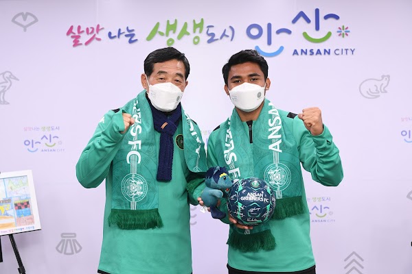 Ansan Greeners FC Resmi Perkenalkan Asnawi Mangkualam Ansan Greeners FC Resmi Perkenalkan Asnawi Mangkualam