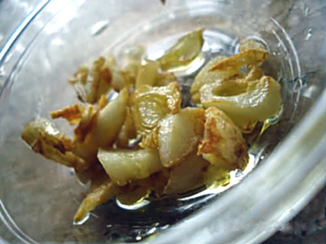 sauté garlic cloves
