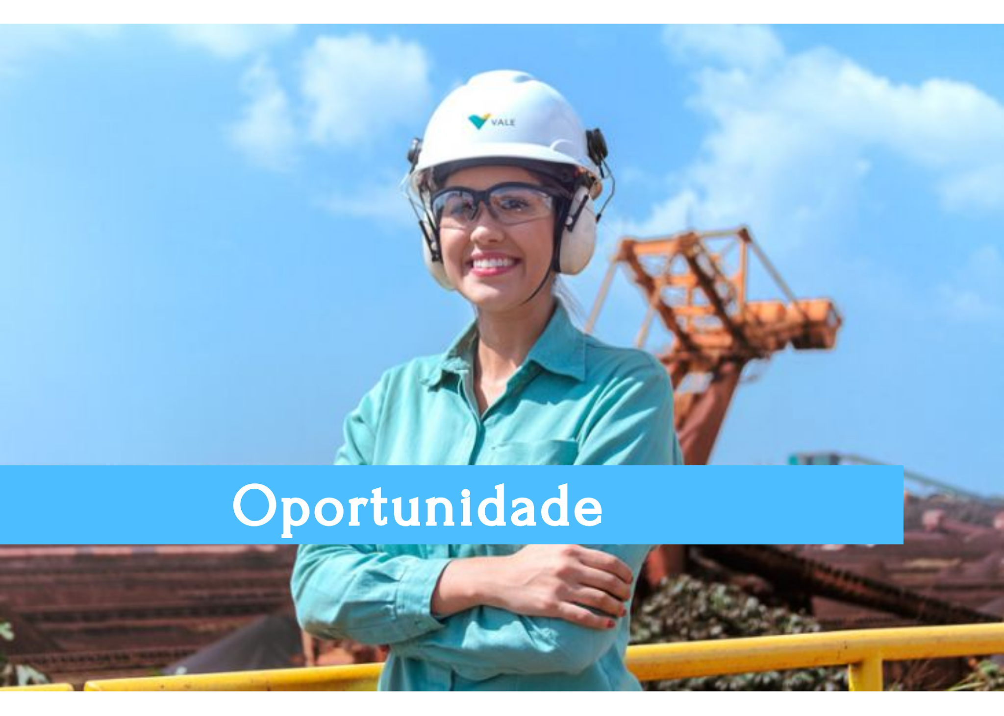 Vale abre processo seletivo para trainees Vale abre processo seletivo para trainees