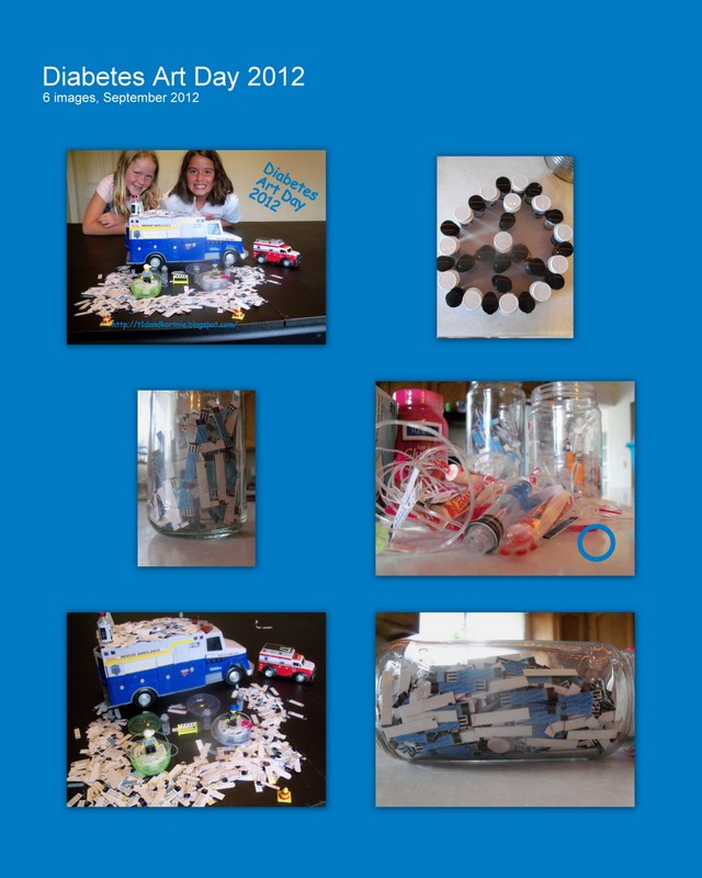 Kortnie's DLife Diabetes Art Day 2012