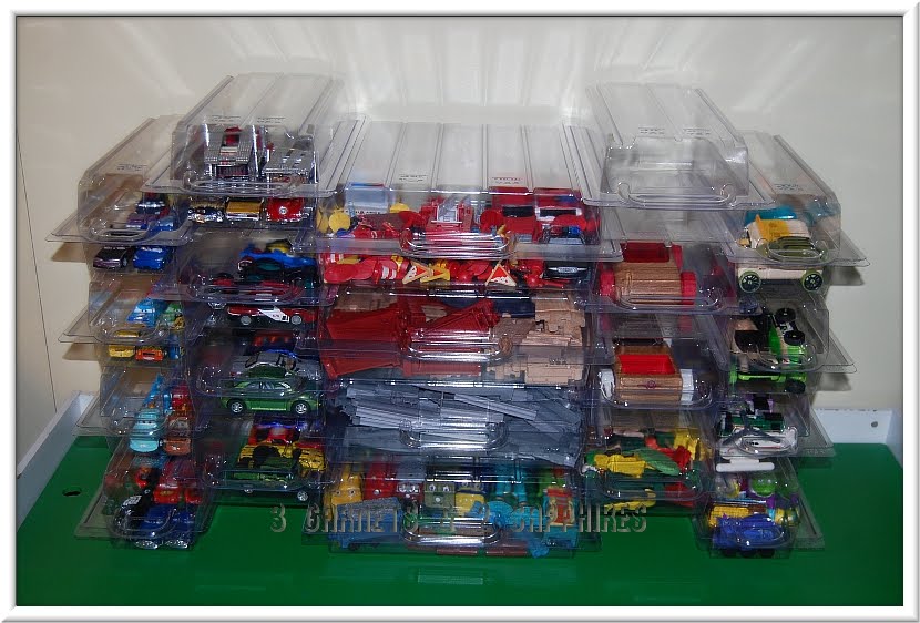 3 & 2 Sapphires Organizing Toy Trains, Cars, and Other Vehicles