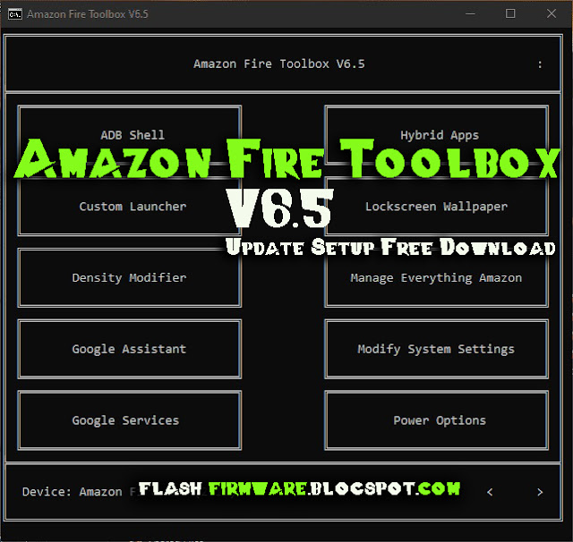Amazon Fire Toolbox V6.5 Update Setup Free Download