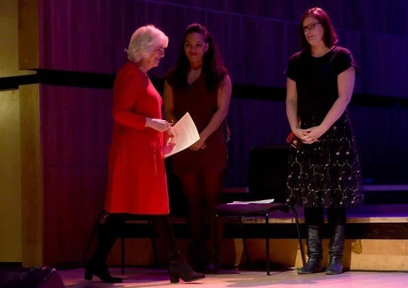 The Duchess attended the Grand Opening Session of the Women of the World Festival held at London Southbank Centre