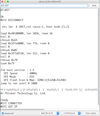 Getting Started with EPS8266-12E Wi-Fi | ESP8266-12E 筆記本