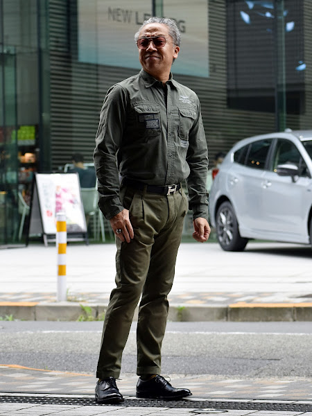 女性ウケは良くないミリタリー風メンズ コーディネート