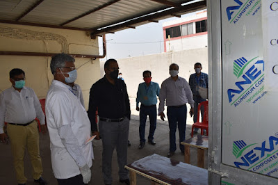 गया में कोविद -19 नमूना संग्रह केंद्र खोला गया, AnjNewsMedia