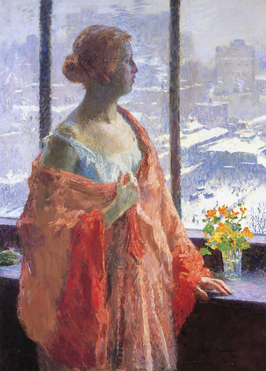 Gari MELCHERS (18601932) Catherine La Rose The Poet of Painting