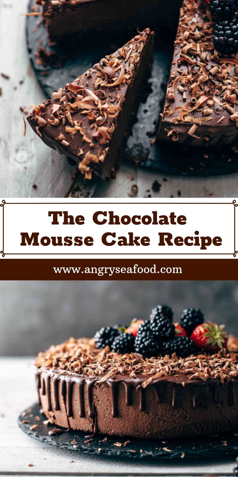 The Chocolate Mousse Cake Recipe