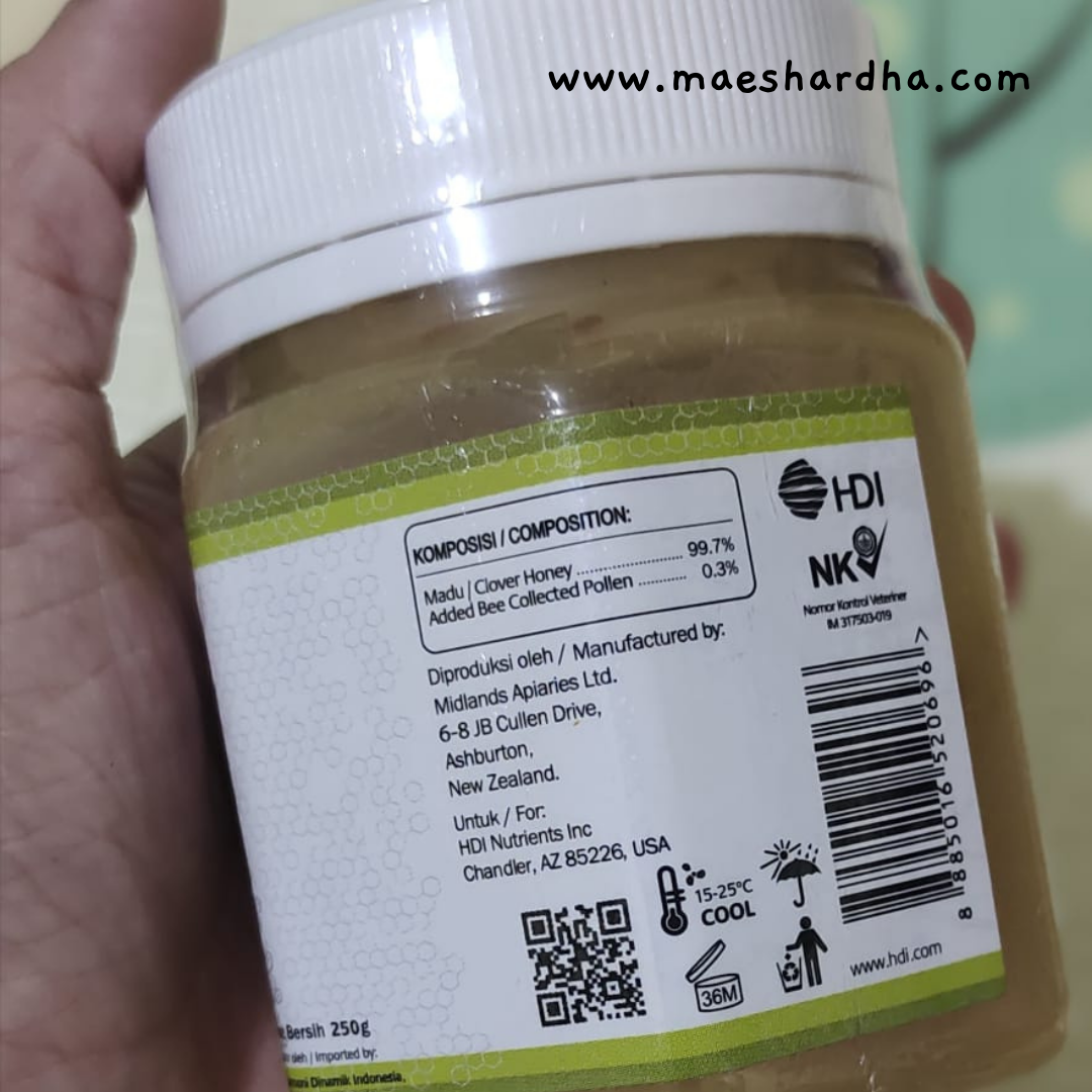 Manfaat madu clover honey untuk asam lambung