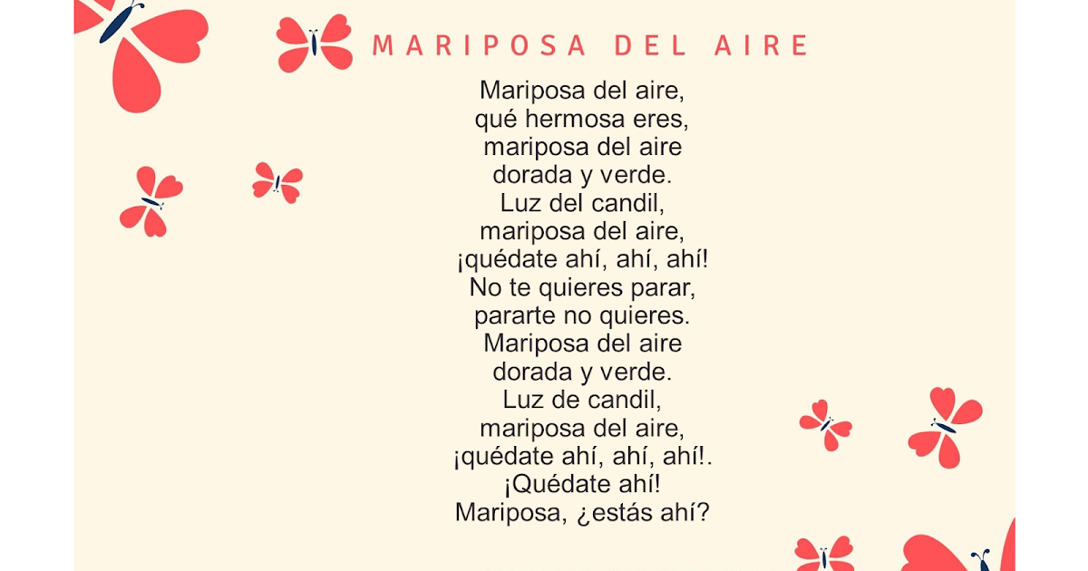 POEMA 21. MARIPOSA DEL AIRE...