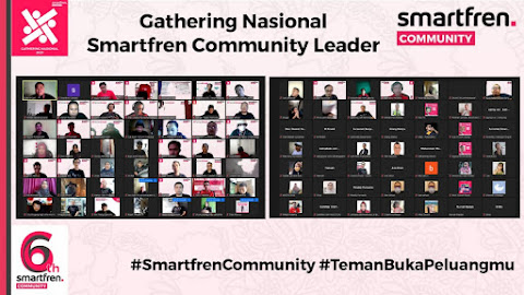 Keseruan Gathering Nasional Smartfren Community 2021