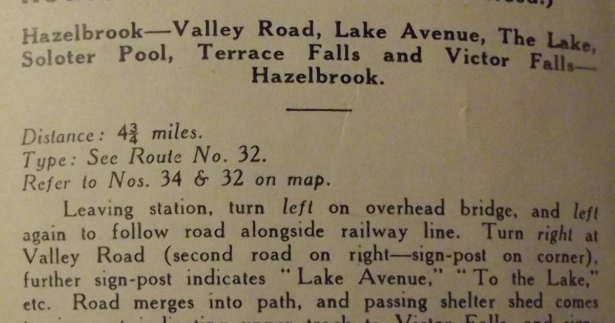 John's Blue Mountains Blog 1938 Map (Part 34) HAZELBROOK VALLEY