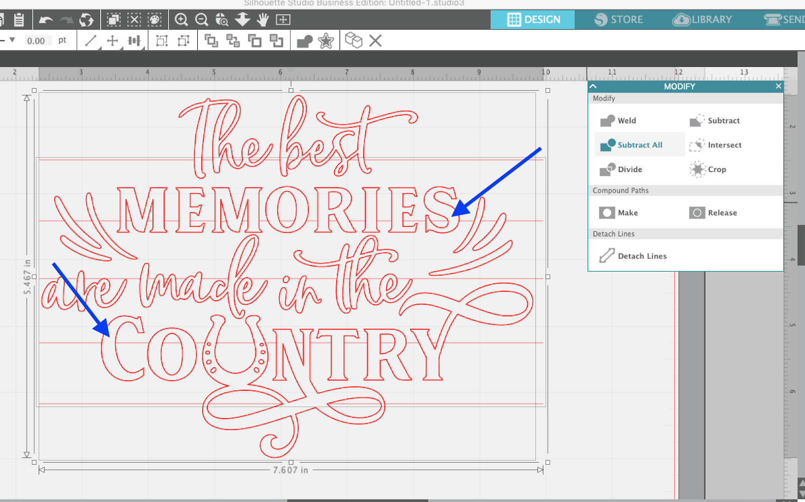 Adding Weeding Lines in Silhouette Studio (Why and How) Silhouette School
