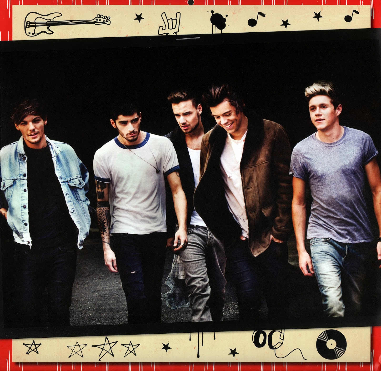 Viciadas por One Direction Fotos Calendário One Direction 2015