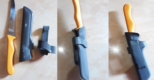 Cara Membuat Sarung Pisau dengan Menggunakan Pipa PVC 