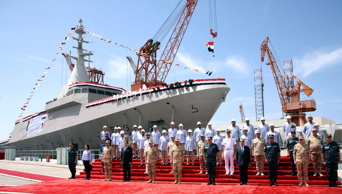Fauteuil de Colbert: Egyptian Final El Fateh-class 'Luxor' Launched by Shipyard