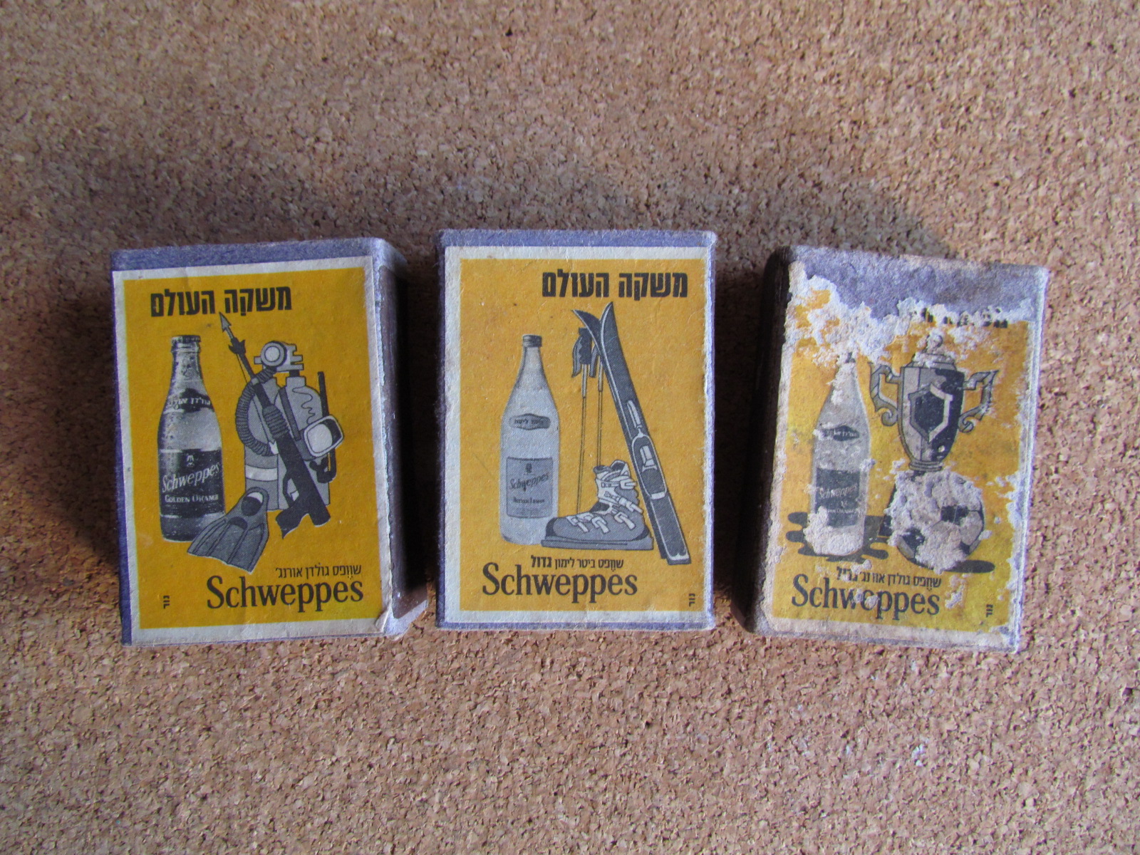 Arnon Reisman A Phillumenist Drink Schweppes an Israeli soft drink