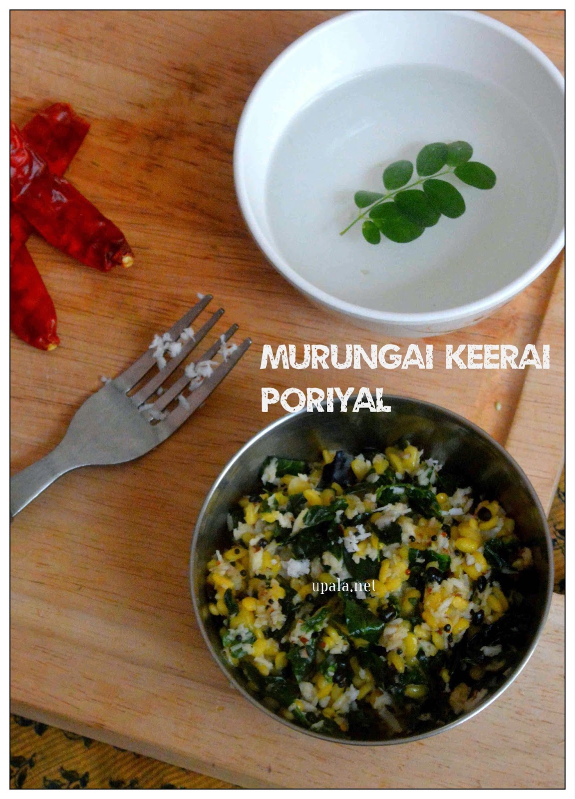 murungakeerai poriyal