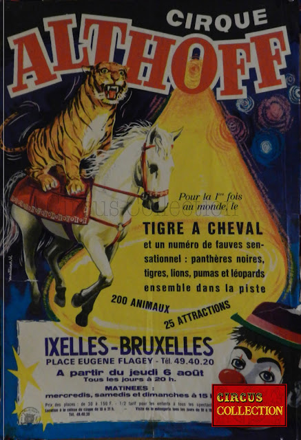 Cirque Althoff 1964 Collection Philippe Ros 