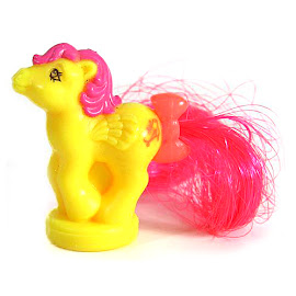 My Little Pony Yellow Roller-skate Pony Year 9 Bright Sight Ponies Petite Pony