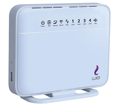 راوتر we الجديد VDSL راوتر we الجديد VDSL
