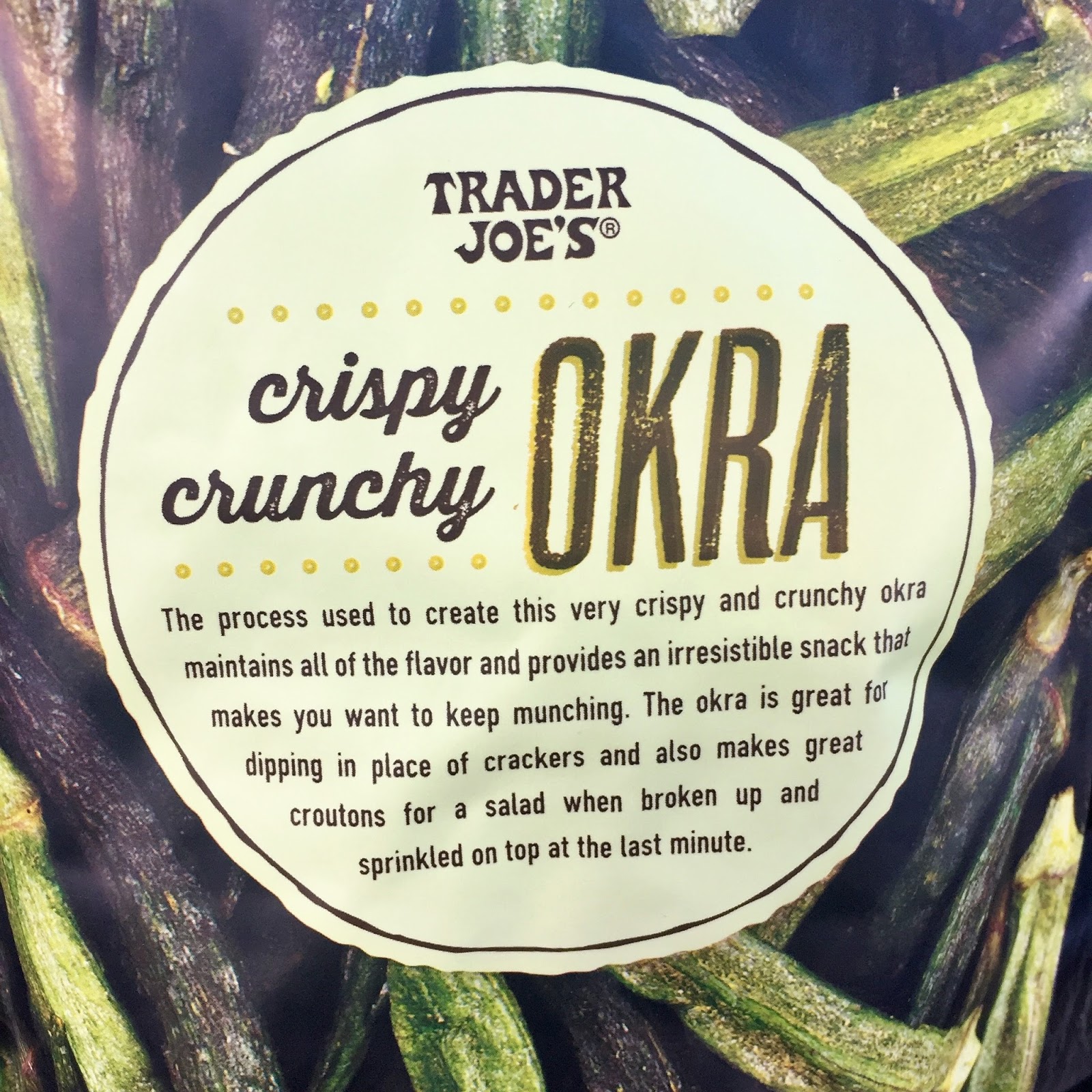 Trader Joe's Crispy Crunchy Okra