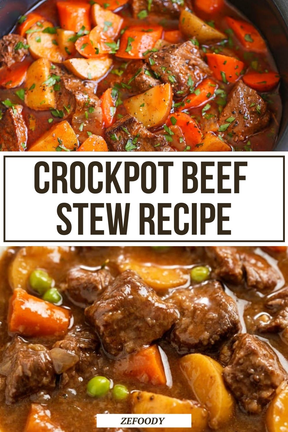 Crockpot Beef Stew Recipe - Easy Dinner Recipe