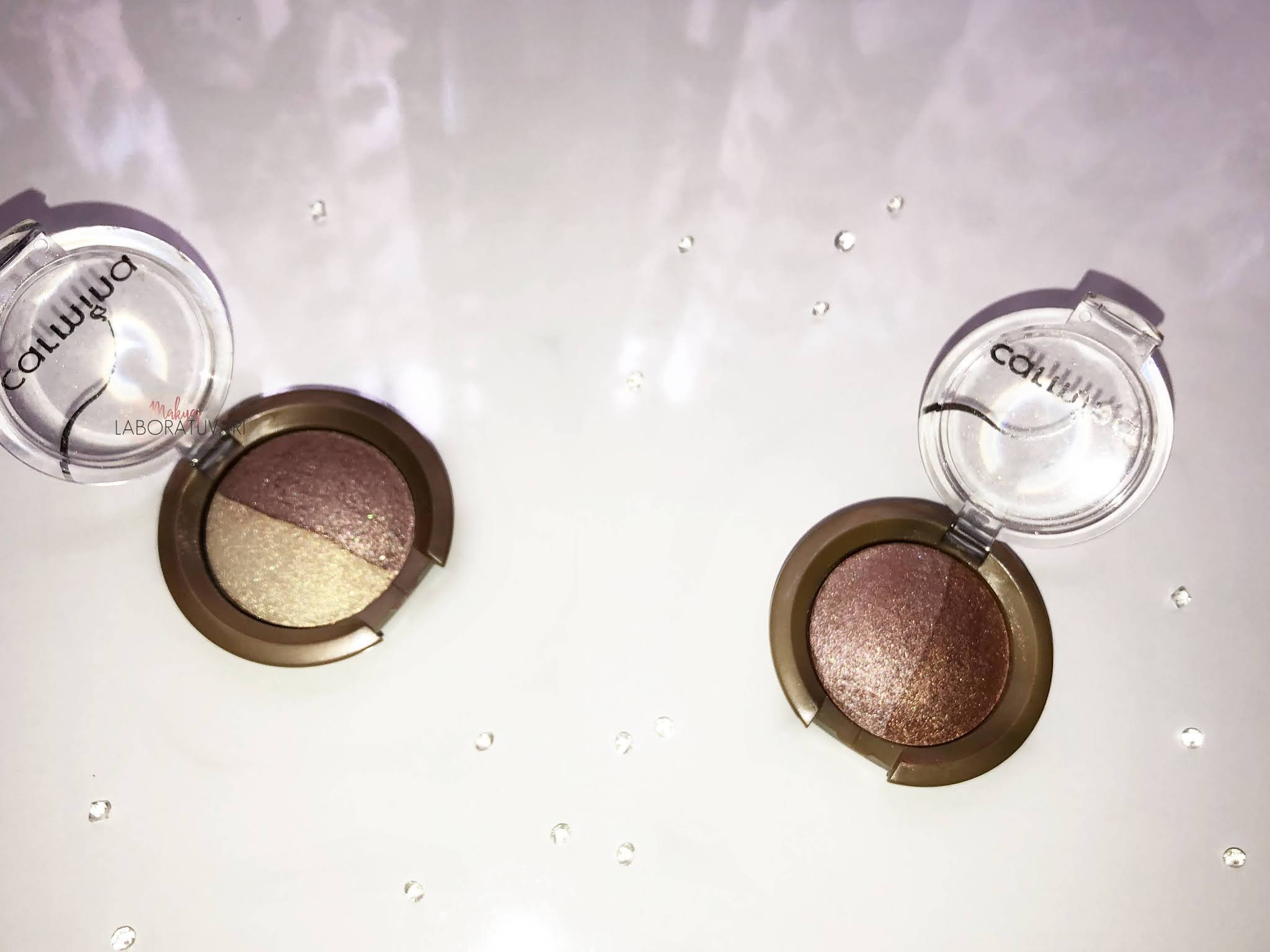 İnceleme Carmina Terracotta Eyeshadow Duo 01 & 02 Makyaj Laboratuvarı