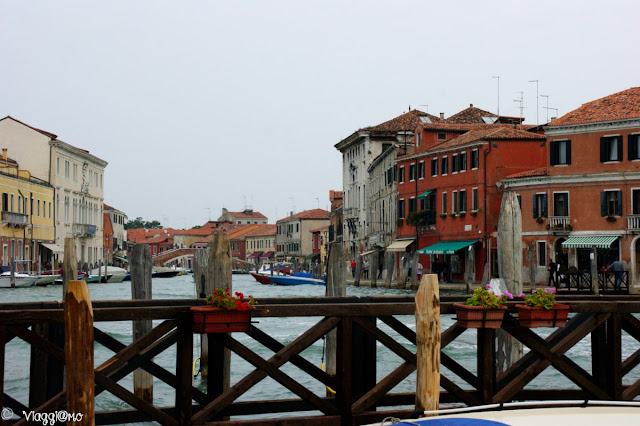 Vista di Murano e dei suoi canali